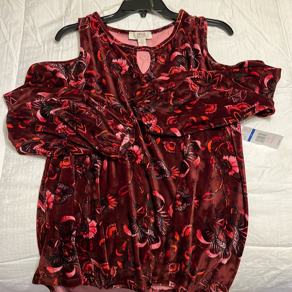 Off Shoulder Vintage America Shirt